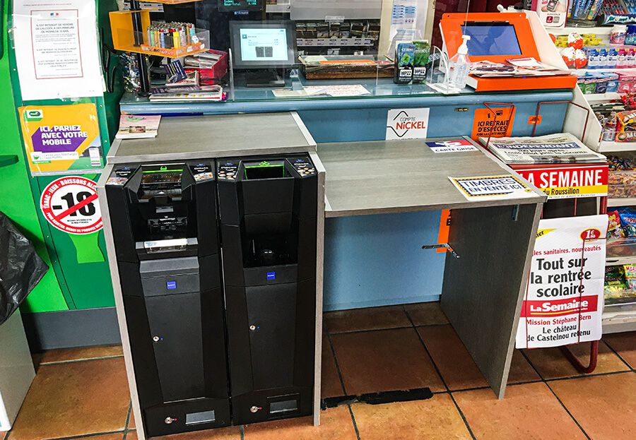 Installation caisse enregistreuse tabac presse le Catalan Installation caisse enregistreuse tabac presse le Catalan