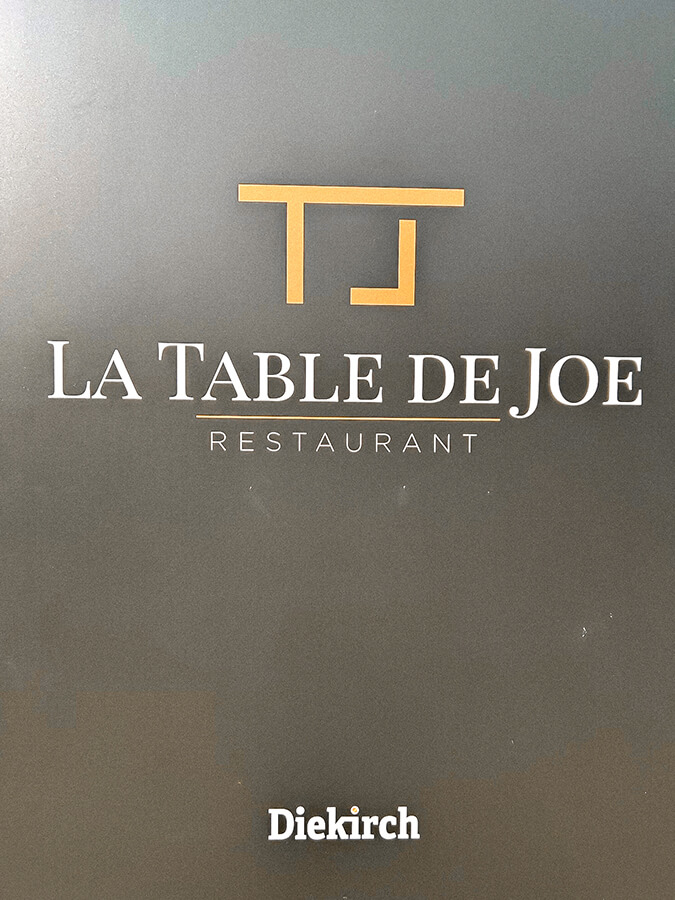 Installation caisse enregistreuse restaurant la Table de Joe