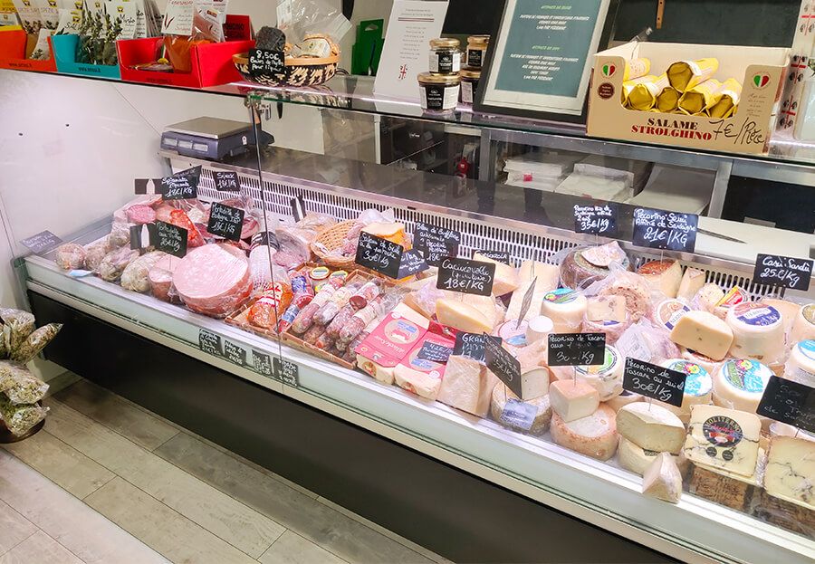 Installation caisse enregistreuse épicerie fine Qual'Ital