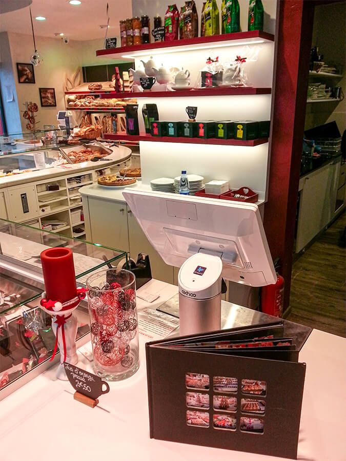 Installation caisse enregistreuse boulangerie pâtisserie Gramfort