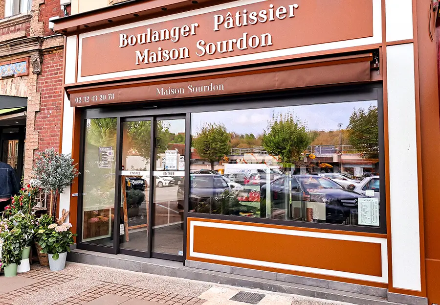 Installation caisse enregistreuse boulangerie Maison Sourdon