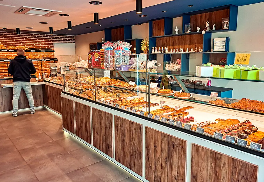 Installation caisse enregistreuse boulangerie Maison Sourdon