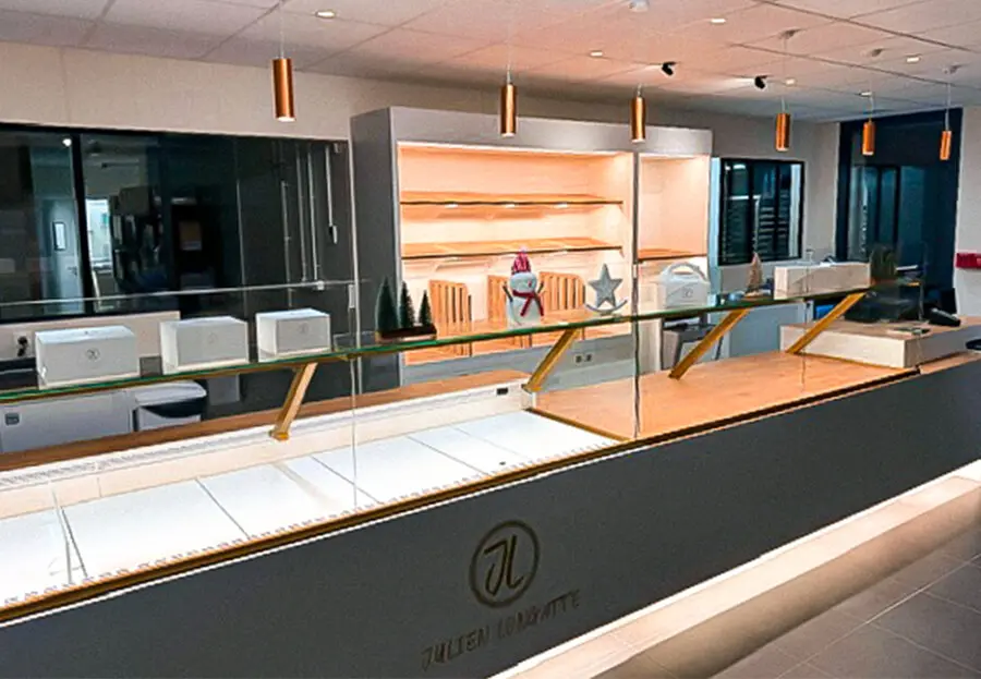 Installation caisse enregistreuse boulangerie pâtisserie Julien Longatte