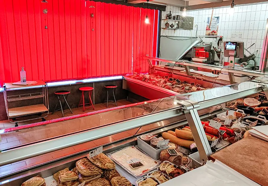 Installation caisse enregistreuse boucherie Schlosser