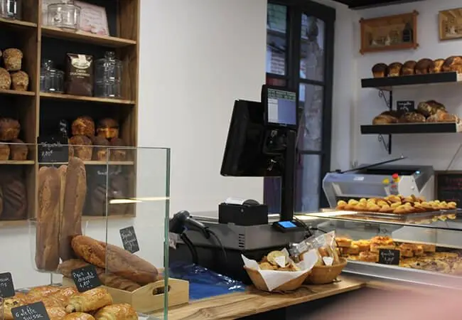 Installation caisse enregistreuse réseau de boulangeries Ange