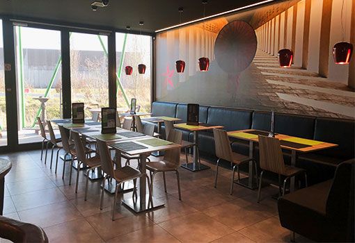 Installation caisse enregistreuse restaurant Boonchu Bertrange Installation caisse enregistreuse restaurant Boonchu Bertrange