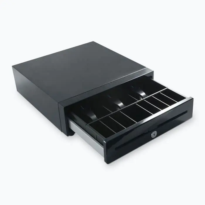 ​​​​Tiroir Caisse Euro Horizontal (Noir)